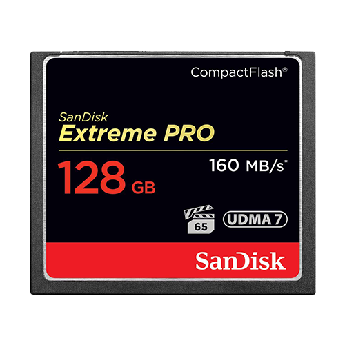 کارت حافظه CompactFlash سن دیسک مدل Extreme Pro سرعت 1067X 160MBps ظرفیت 128 گیگابایت SanDisk Extreme Pro CompactFlash 1067X 160MBps - 128GB